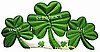  Shamrocks Patch St. Patrick's Day Inflatable